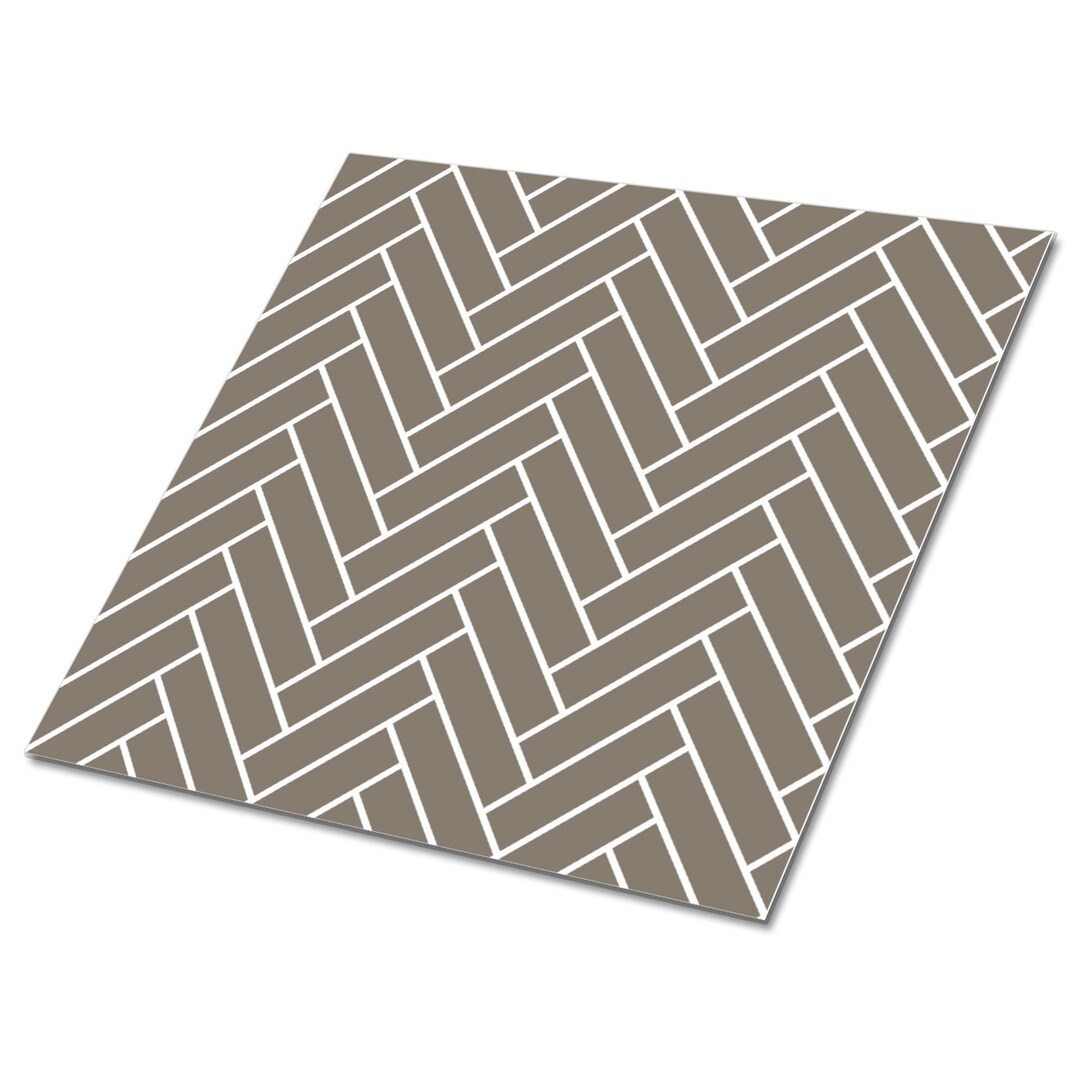 Herringbone Vinyl Tiles Wall Panel Self Adhesive Tile Etsy