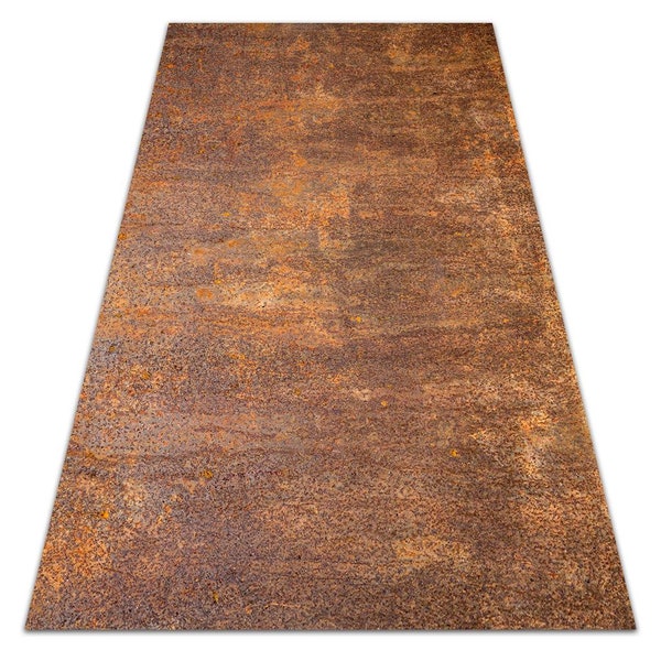 Old Rusty Sheet, Orange, Vinyl Floor Mat, PVC Mat, Vinyl Flooring, Vinyl Mat