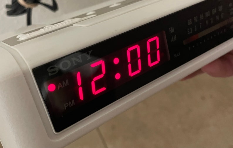 Sony Dream Machine Alarm Clock Etsy