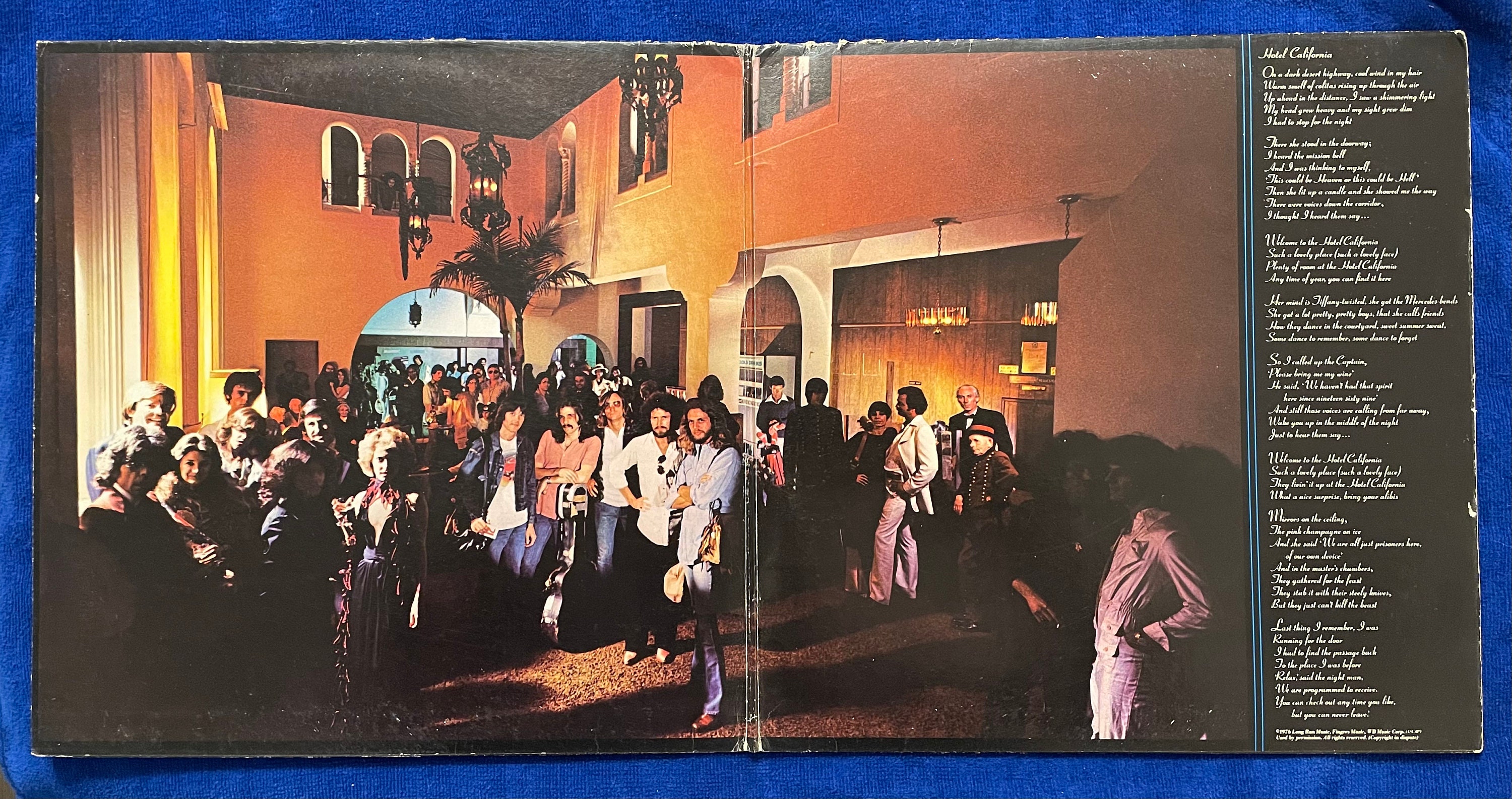 The Eagles Hotel California Vinyl Record Etsy