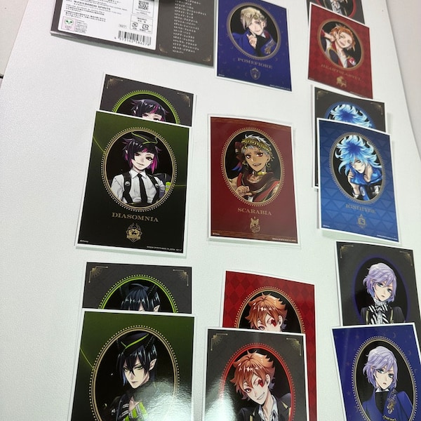 Twisted Wonderland Ichiban Kuji Prize J Bromide Prints Set AS IS