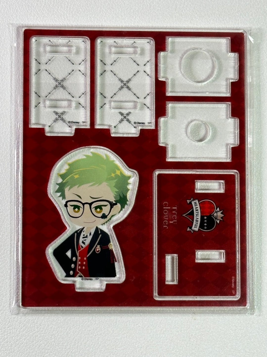 Twisted Wonderland Heartslabyul Trey Clover Chibi Pen Acrylic - Etsy