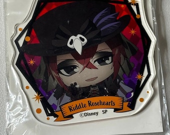 Twisted Wonderland Scary Dress Acrylic Charm Heartslabyul Riddle Rosehearts