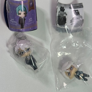 Twisted Wonderland Gashapon Hugcon Mascot Set  Octavinelle Azul Ashengrotto