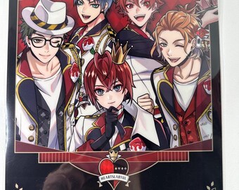 Lot De Goodies Officiels Twisted Wonderland – Dorm Heartslabyul – Badges, Cartes, Stands… (Import Japon)