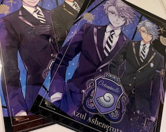 Twisted Wonderland Japanese Doujinshi Yaoi Showanu Idia X Azul