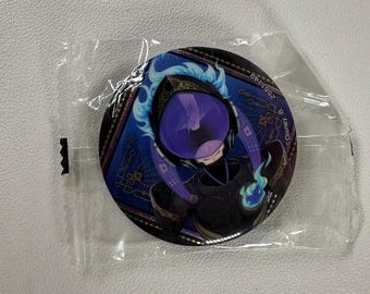 Twisted Wonderland Can Badge Ignihyde Ortho Shroud Shiny