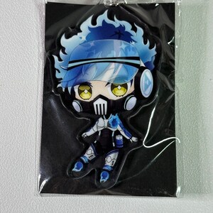 Twisted Wonderland Can Badge Ignihyde Ortho Shroud Acrylic Charm