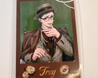 Twisted Wonderland Playful Land Stage Card Heartslabyul Trey