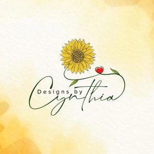 Custom Flower Logo Design, Logo Design Branding, Minimalist logo, Simple Logo, Fashion Logo, Flower Logo, Line Art Logo, Brand Design