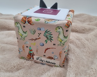 Toniebox Hülle handmade personalisierbar, Bezug Dinosaurier, Schutzhülle für Toniebox. Musikbox Hülle, Tonies