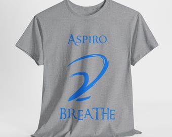 T-shirt décontracté, « Aspiro, Breathe » - Devant, T-shirt de la culture pop, chemise Prince dragon