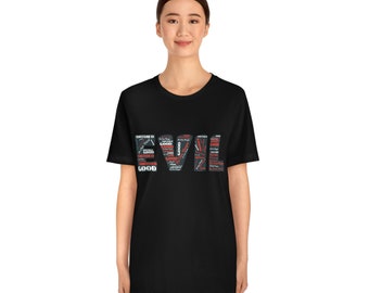 Good Tortured Shirt - quote from Book of the Prophet by Kahlil Gibran text custom design short sleeve