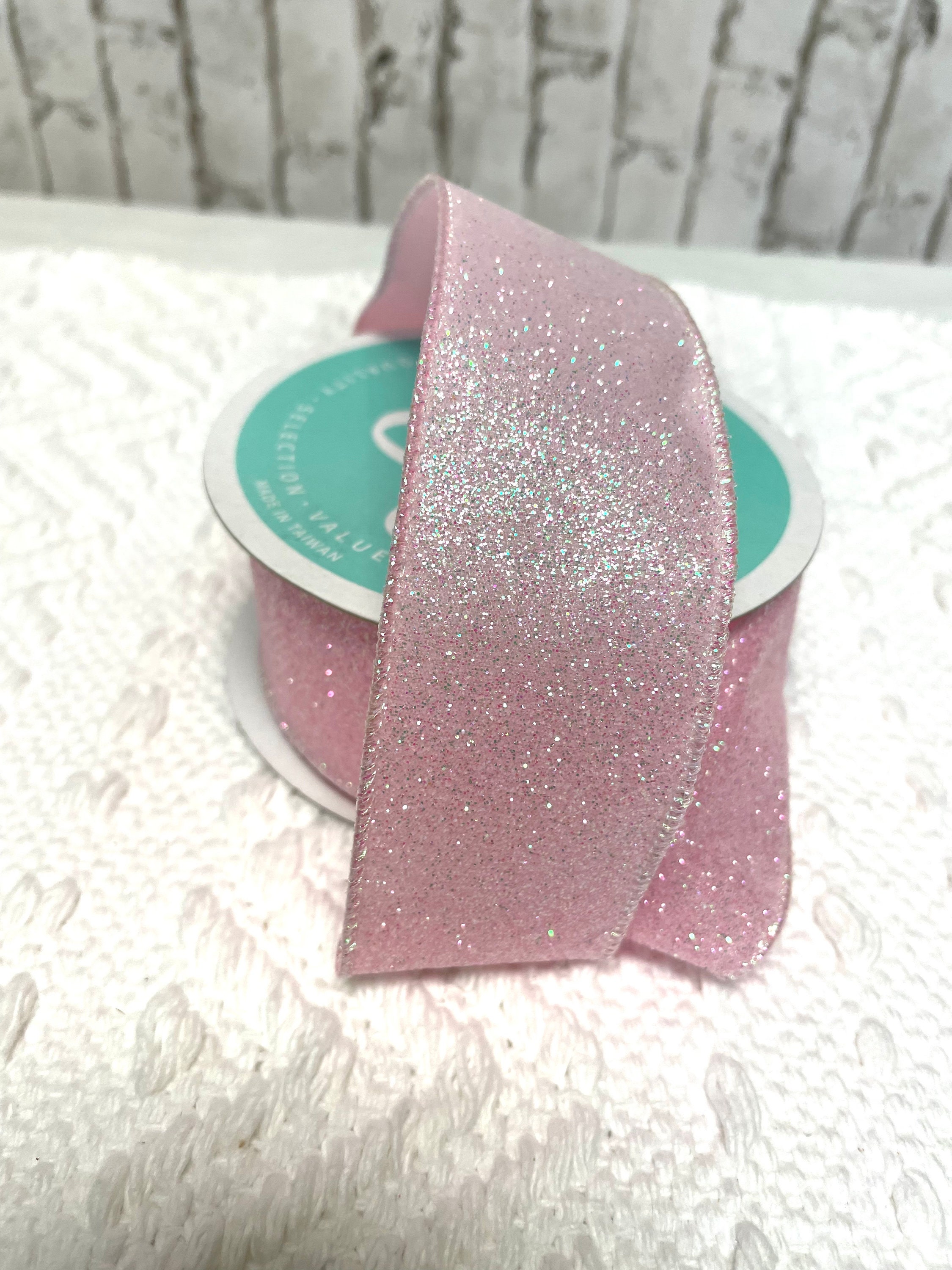 Iridescent Pearl Sequin Ribbon (1/4 wide - 5 Yards)