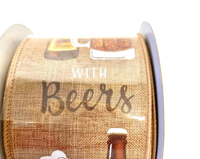 Everyday Ribbon, Beer Ribbon, Cheers Ribbon, RGC1257RR - Etsy