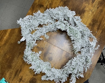 Bubble and Glitter cedar garland, 6’