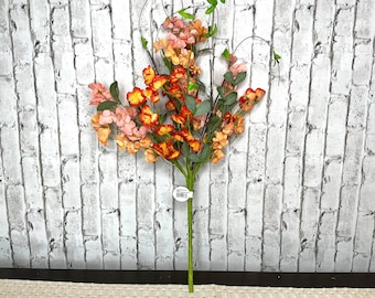 Mini garden blossom bundle - Orange, 20”