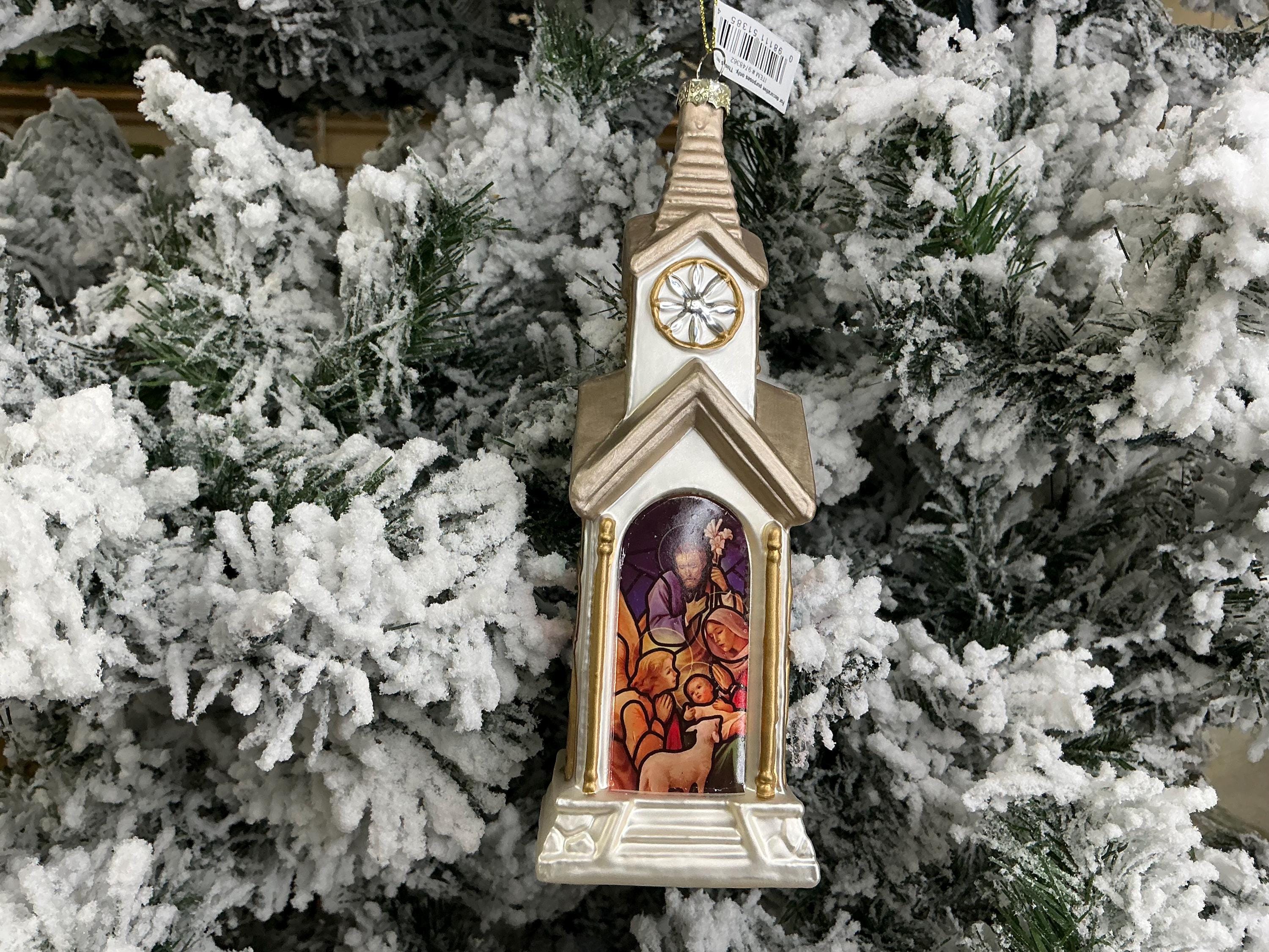 Vintage Ceramic Light, Church - Etsy