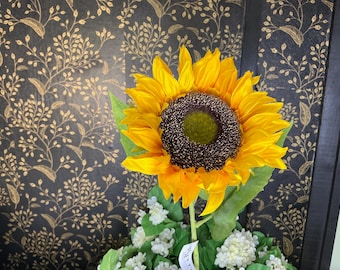 Yellow Sunflower Spray