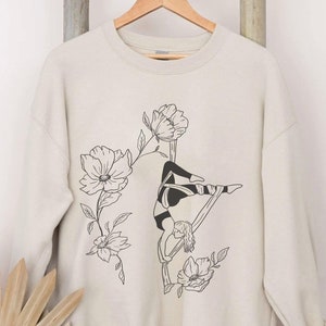 Aerial Silk Sweatshirt For Aerialist Sweater Aerial Gift For Aerial Artist Gift Aerialist Sweatshirt Aerial Silk Sweater Aerial Circus Gift