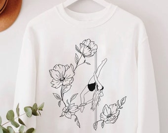 Pole Dance Sweater For Pole Dancer Sweater Pole Dance Sweatshirt Pole Dance Gift For Pole Dancer Gift Pole Dancing Sweater Pole Dance