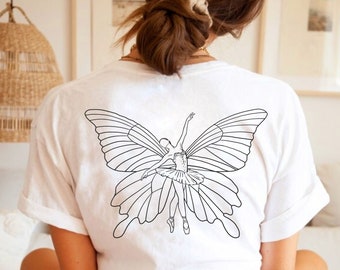 Ballet Dance T Shirt Ballerina Shirt For Ballet Dancer Butterfly Shirt For Ballet Dancer Tshirt Ballet Shirt For Ballerina Gift For Ballet