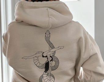 Hoodie For Pole Dancer Hoodie Pole Dance Gift For Pole Dancer Gift For Pole Instructor Hoodie For Pole Dancer Hoodie Pole Fitness Gift