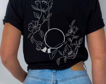 Aerialist Tshirt For Aerial Hoop Shirt Aerial Hoop Gift For Aerialist Circus Shirt Gift for Aerial Artist T Shirt Aerial Fitness T-Shirt