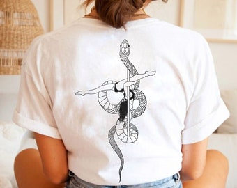 Pole Dance T shirt For Pole Dancer Snake Shirt Pole Dance Gift For Pole Dancer Pole Dancer Gift Pole T-Shirt Pole Dance Shirt Pole Dance Tee