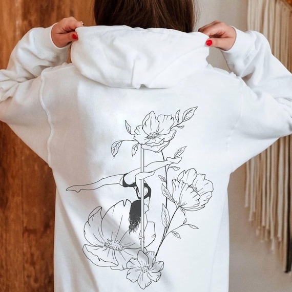 Pole Dance Hoodie For Pole Dancer Gift For Pole Dance Gift For Pole Instructor Hoodie Gift For Pole Dancer Hoodie Pole Fitness Gift Hoodie