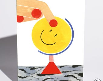 Motivation Card - "Carita Feliz 01"