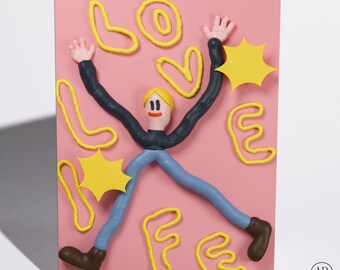 Motivation Card - "Love Life"