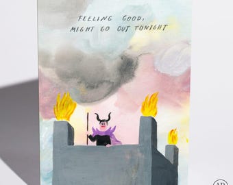 Self Care Card - "Feeling Good"