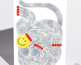 Pets Card - "Carita Feliz 03"