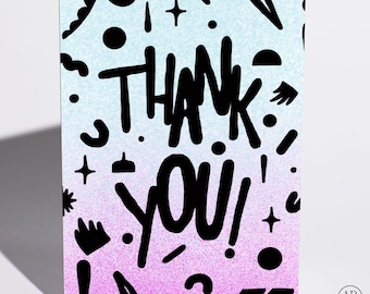 Thank You Card - "Thank You Bits N Pieces"