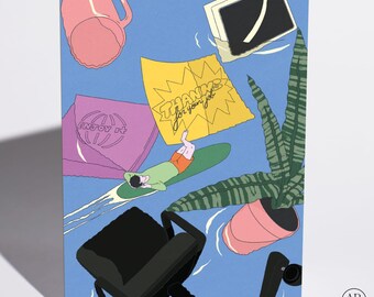 Thank You Card - "Thank you for working with us"