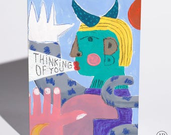 Keepsake Card - "Thinking Of You"