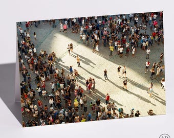Thinking of You Card - "Piazza Del Campo"