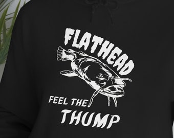 FLATHEAD CATFISH Hoodie, Catfish Fishing Gift, Fishing Hoodie, Catfish Fishing, Catfish Fisherman Sweatshirt, Christmas Gift for Fisherman