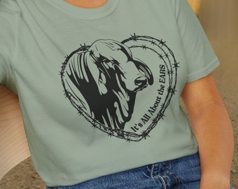 Brahman Cow Lovers T-Shirt, Long Earred Brahman Cattle Tshirt, Ranch Wife Ranch Mom shirt, Punchy Cowgirl Gift Shirt Farm Mom Gift Tee Shirt
