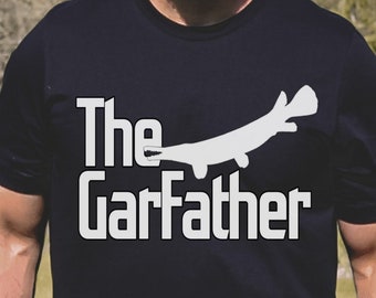 FUNNY Gar Fish T-shirt - Gar Fishing Gift | Bow Fishing Dad | Gar Fisherman | Alligator Gar | Fishing Dad Fishing Grandpa | River Fishing
