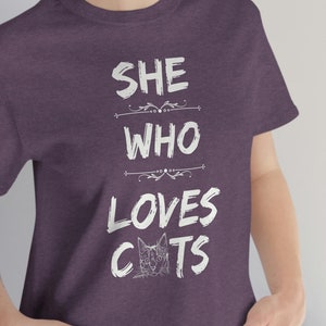Fancy Feline T-shirt Mother&#39;s Day Gift for Her, Women&#39;s Cat T Shirt, Cat Lover Tee, Cat Mom tshirt