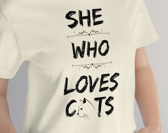 Cute Cat T-shirt Mother's Day Gift for Her, Cat Lover Tee, Cat Mom t shirt