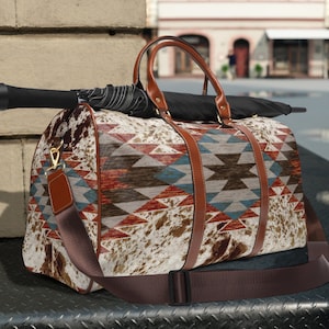 Western Duffle Bag Etsy