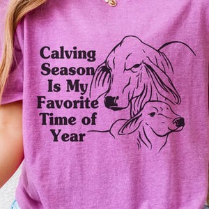 Brahman Calving Season Heifer T-Shirt, Brangus Cow Calf Cattle Tshirt, Ranch Wife Cowgirl Ranch Mom shirt, Funny Farm Mom Gift Tee Shirt