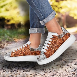 Western Tennis Shoes Etsy