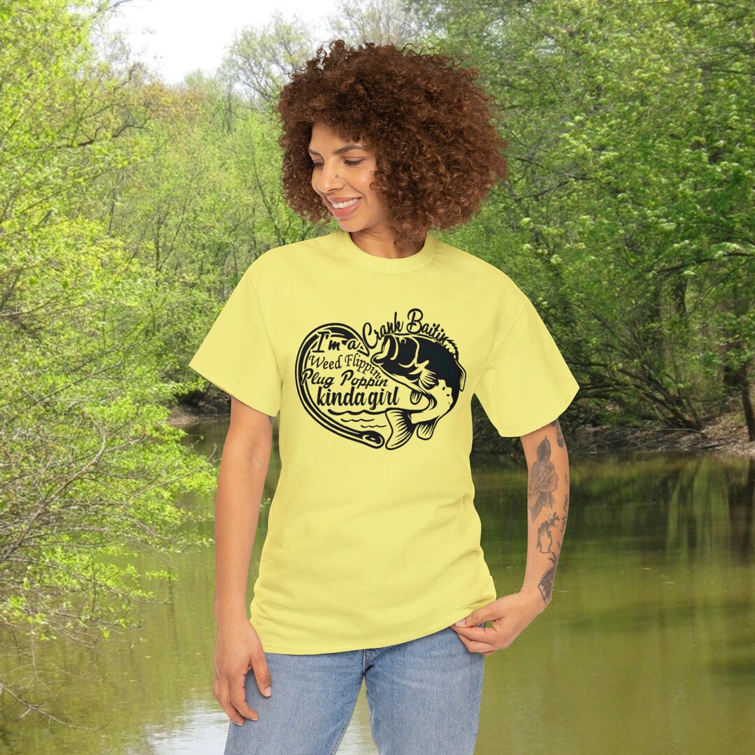 Women's Fishing Gift, Women's Valentine Fishing Shirt for Wife, Cute