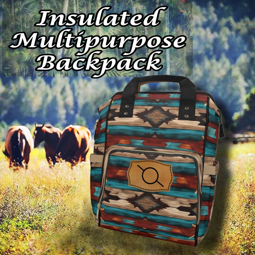 Personalized Western Backpack - Multifunctional, Insulated and Makes a ...