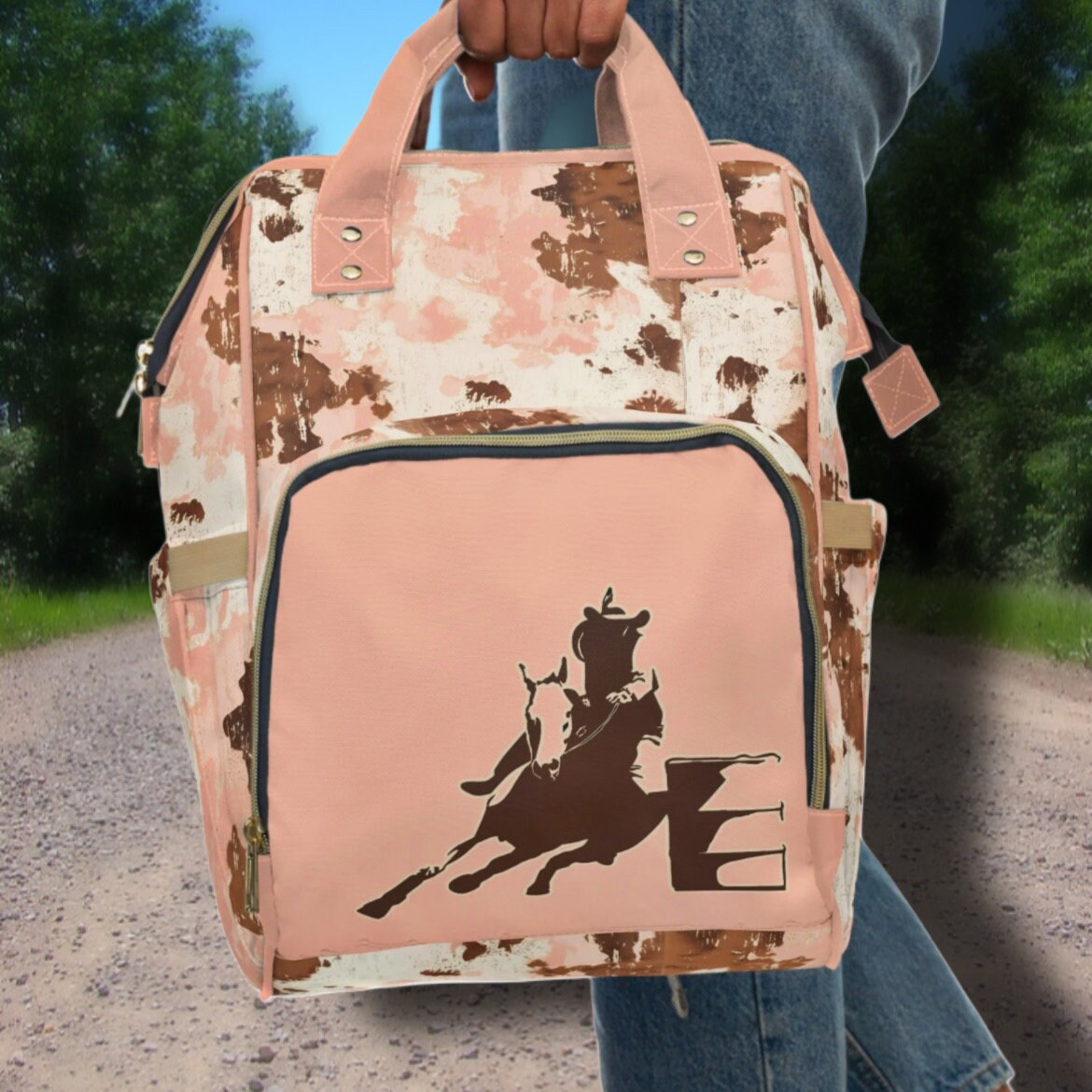Western Rodeo Backpack PERSONALIZED Back to School Western Backpack, Western Book Bag, Barrel ...