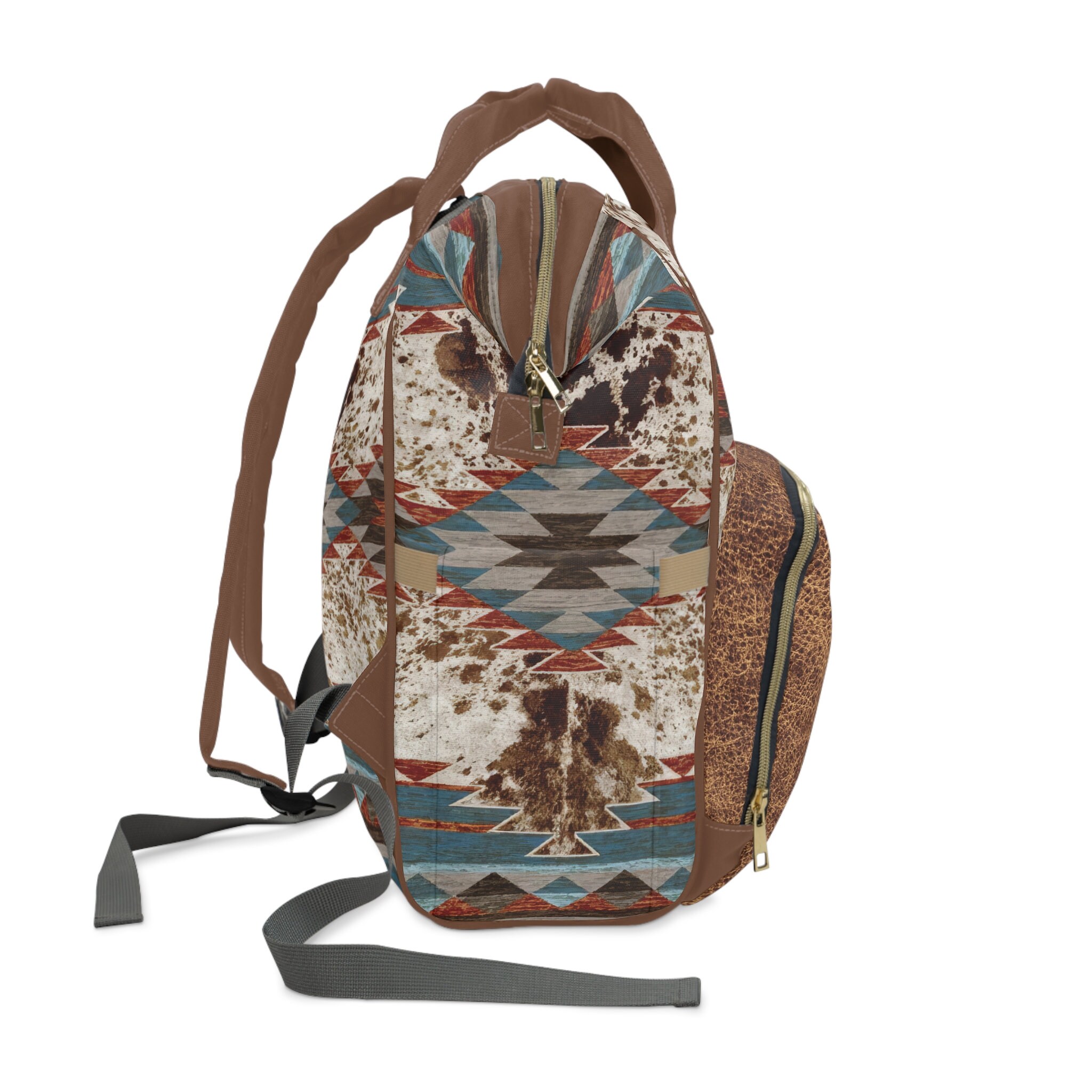 PERSONALIZED Back to School Western Backpack, Brahman Cattle Backpack ...